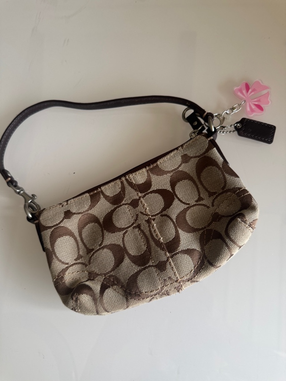 Coach Vintage Y2K Signature Sufflette mini bag - brown jacquard monogram - Picture 2 of 11